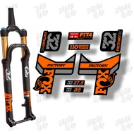 Fox 32 Step Cast Sticker Decal Fork Mtb Bike Fork Basikal