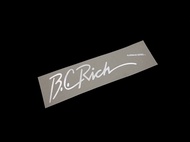 โลโก้หัวกีต้าร์ BC Rich Platinum Series 1980's [Silver Metallic]