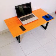 Outdoor Folding Table, Folding Study Table, Lesehan Folding Table, 3x3 Hollow Iron Folding Table Chi