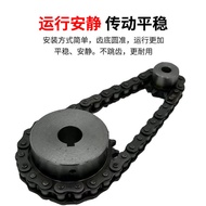 4 Points 08B Chain Wheel 428 Chain 12/15/16/20/25 Teeth 08B10A12A Single Double Row Chain Manufactur