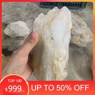 1 virgin natural rough quartz stone used for home decoration (real stone) weighs 1.9kg (C45)