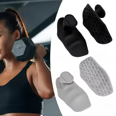 Gym Grips Fingerless Workout Gym Gloves Ergonomics Workout Grip Hand Protection Weight Lifting Grips