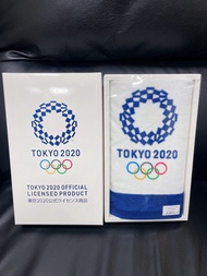 2020年 東京奧運 紀念版 毛巾 禮盒 Tokyo 2020 約34*75CM