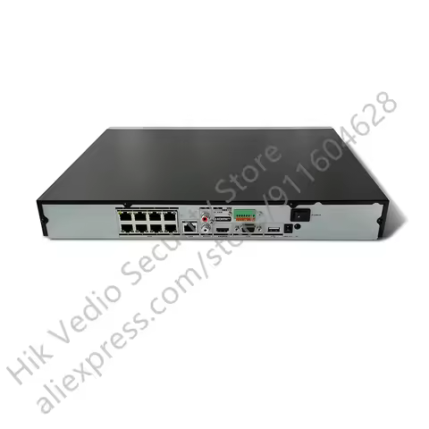 Hikvision DS-7608NXI-K2/8P 8CH 4K 8-Channel PoE AcuSense NVR Network Video Recorder Human/Vehicle De