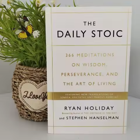 The Daily Stoic: 366 Meditations on Intellectual Perseverance By Ryan Holiday | Art of Living Englis