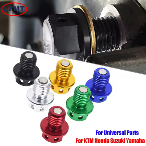 For Honda M12x1.5 Magnetic Engine Oil Drain Plug and Washer Gasket CRF XR Z50 CR80 50cc 90/110/125/1