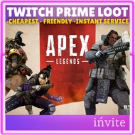 Apex Legends | Prime Gaming Twitch | Twitch Account Loot