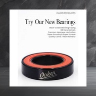 OAKEN 15267 17287 18307 Inner Outer Ring Black Plated Anti-Rust Coating Ceramic Bearing G5 Beads Coa