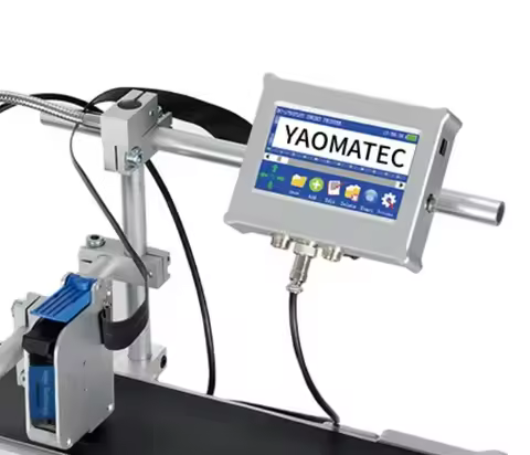 12.7mm 28 languages automatic coding machine mask Online Inkjet Printer Thermal Inkjet TIJ Printer f