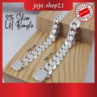 READY STOCK | New Design Original 925 Silver Bracelet (340/380 LH) Bangle For Men | Gelang Tangan Lelaki Perak 925