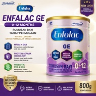 Enfalac GE 0-12 Months 800g Infant Formula Susu Bayi Rumusan Bayi MFGM DHA Prebiotik PDX GOS Milk Po
