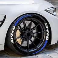 SPEED Tire Sticker Tire Letter Sticker DIY Tire Modified Decorative Sticker Conjoined Letter Sticker