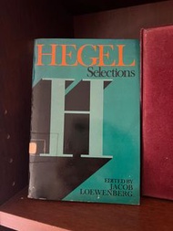 Hegel Selections Edited by Jacob Loewenberg Book