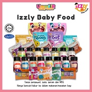 Baby Food Izzly Makanan Bayi Bubur Ayam Seasoning Sayur Mi Puree Puri Biskut Buah Cookies Halal Orga