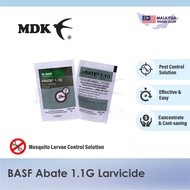 BASF Abate 1.1G Aedes Mosquito Larvae Killer Ubat Jentik Jentik Larvicide 10 gram pack