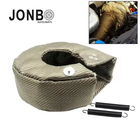 JONBO Turbo Blanket Turbocharger Heat Shield Barrier Cover For T3/25/28 GT25/28/30/32/35/37/26