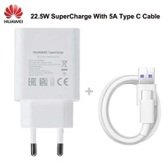 er 22.5W Charger EU UK 5V4.5A 5A USB Type C Cable Wall Travel Adapter Para sa HUAWEI Mate30