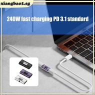 xiangbao1 Universal USB4 0 Adapter Compatible for Multiple Devices 80Gbps Speed 240W Power 8K Video 