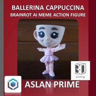 BALLERINA CAPPUCCINO ARTICULATED ACTION FIGURE 3D Print Toy Toy Toys Cappuccino Cup Coffee Latte Vir
