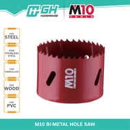 [ GH HARDWARE ] M10 Bi Metal Hole Saw - mm - 89 / 92 / 95 / 98 / 102 / 105 / 108 / 111 / 114 / 121 /