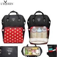 ⊰LEQUEEN Diaper Bags Large Capacity Mummy Maternity Baby Bag Multifunctional Nursing Bag BackpaM*xR
