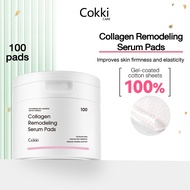 Cokki Moisturizing Gel Toner Pads, 100 Sheets Thin Sheets that Adhere to Skin