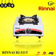 Rinnai Ri-511T Kompor Gas 1 Tungku Ri511T Ri511 Rinai Api Turbo 511 T