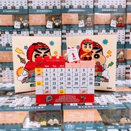 Crayon Shin-chan x Taiwan 7-ELEVEN 2024 Exclusive Collection 3D Desk Calendar 台湾 7-11蜡笔小新联名系列桌历