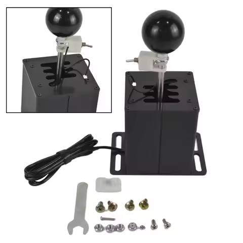 Black Simulation Game H gears For Logitech G29 G25 G27 G920 T300RS/GT For ETS2 Simracing PC USB With