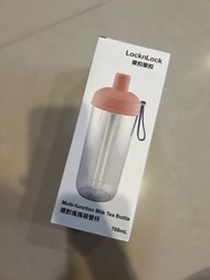 樂扣珍奶搖搖杯（粉橘）