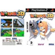 PS2 CD DVD GAMES (Worms 3D)