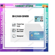 [1Pcs ]PVC IC Cover/IC Holder/Sampul IC/Plastic Cover/Name Card/Credit Card/License Card/Bank Card