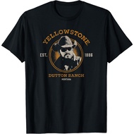 Men's cotton T-shirt Yellowstone Dutton Ranch Rip Wheeler Look T-Shirt Fast Shipping 4XL , 5XL , 6XL