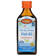 Carlson Labs Kids Norwegian The Very Finest Fish Oil Natural Orange Flavor 800 mg 6.7 fl oz (200 ml)