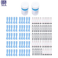 [DA XIA] Blood Glucose Test Strips Kit Blood Sugar Testing Strips Test Lancets Diabetic Monitor Acce