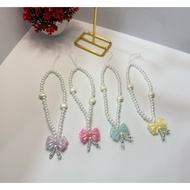 Hello kitty Pearl bead strap for phone/digicam/minifan