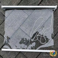 Dustproof Manual Oil-Proof Roller Blind Rainproof Adjustable Indoor Cold-Proof Waterproof Transparen