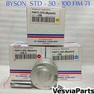 Piston KIT PISTON SET FIM71 BYSON 58-58.5 - 59 PIN15