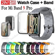 Silicone Strap&PC case&Protective film，for Xiaomi Mi Band 9PRO case，mi band 9PRO strap，mi band 9PRO 