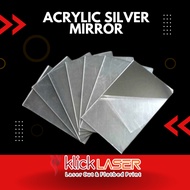 Silver Acrylic Sheet | Acrylic Mirror Silver