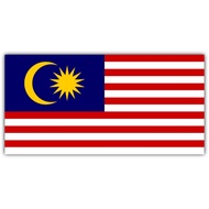 (Polymesh) Bendera Malaysia / Bendera Sarawak ( Flag 3' x 6' )
