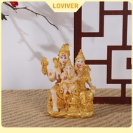Hindu Deity Buddha Statue Decoration Hindu Ornaments Room Sculptures for Altar Garden Shrine Temple