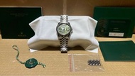 議價不回 棕櫚樹葉 只配置36 mm（一出停產 勞力士DateJust 126234）Rolex 棕櫚樹葉 放射綠面 停產款式 DateJust Palm Green Dial Jubilee 經典最