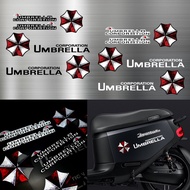 Umbrella Corporation Resident Evil Car Stickers Motorcycle Fuel Tank Cover Decalls [36.8CMx30.3CM] M