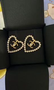 Chanel23c心型耳環