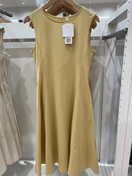 AIRism Elastic Waist Slim Dress with Pocket Commuter Leisure Women 458117 Uniqlo sisters brand Japan