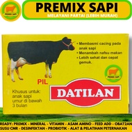 DATILAN 4 PIL BOLUS Obat Cacing Sapi Pedet Eka Farma Piperazine Ternak Cacingan Anak Sapi Penggemuk