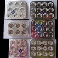 Muffin Mini Tray / Cupcake Mini Tray / Egg-tart Tray/Acuan Bahulu / Muffin Baking Pan Mini Bunga Pla