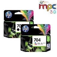 HP CARTRIDGE 704 BLACK & COLOUR  ORIGINAL HP INK 