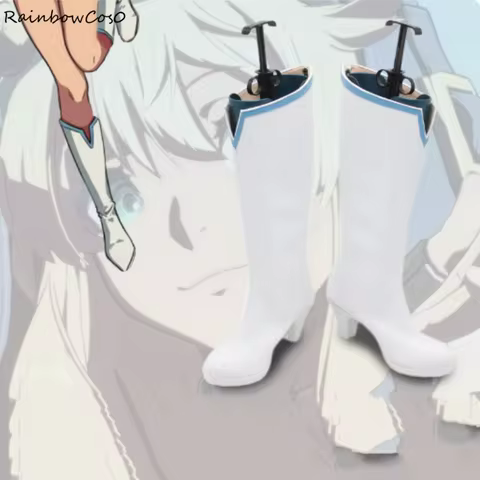 Bridget Guilty Gear Cosplay Shoes Boots Game Anime Halloween RainbowCos0 W4466